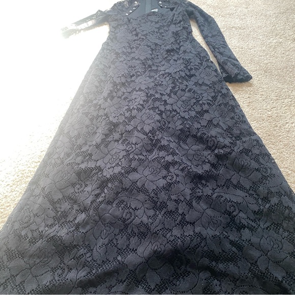 Dress, Gothic Maxi Laced Chest - Picture 4 of 16